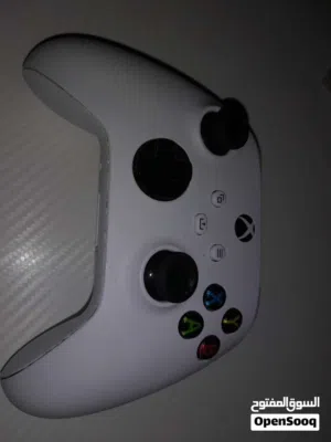 white Xbox controller with stick drift