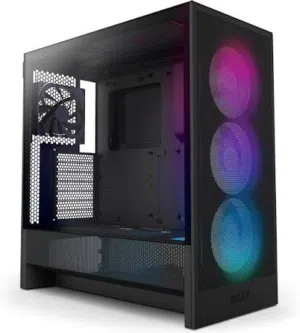 NZXT H5 FLOW RGB computer case 1 week used