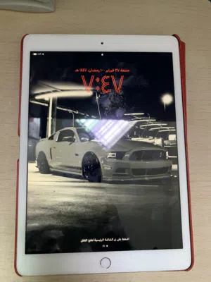 للبيع مستعجل ايباد جيل 7 128جيبي يدعم شريحة نظيف معنا كلمة ملحقات كفر  مستخدم سبوع بطارية ممتازة