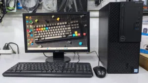 Dell Core i5 9th Gen PC With Monitor RAM 8GB SSD 256GB 35x Fast WIN 11 & MS Office Ready