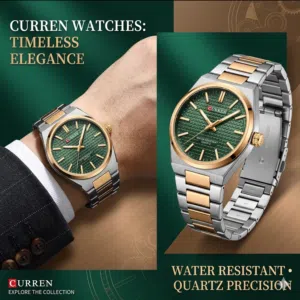 Brand new Curren Men’s Watch Green dial metal