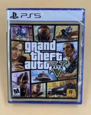 مطلوب ريجن امريكي شريط قراند 5 ونسخة PS5 بسعر معقول (نفس الي في الصورة بالضبط)