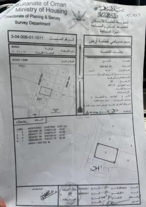 Residential Land for Sale in Al Batinah Barka