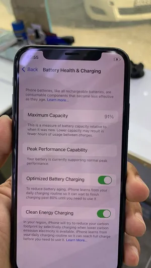 iPhone XS Battery 91
