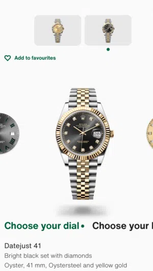 Rolex Datejust 41mm yellow gold and Diamond 2024