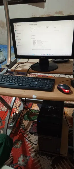 كمبيوتر مكتبي نوع dell optiplex 390