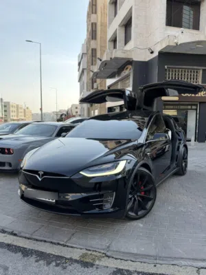 Tesla X performance ludicrous mode 775 حصان 2019 ممشى 35 الف كيلو بحاله الوكاله
