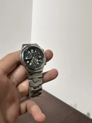 ساعة سواتش إيروني كرونوغراف أصلية (Swatch Irony Chrono) - صناعة سويسرية فخمة