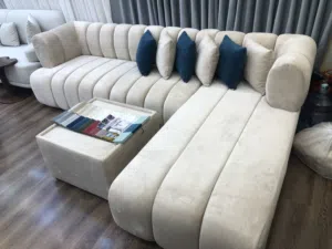 New design L shape sofa set for sale