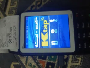للبيع جهاز كي نت Pax S920 نظيف وشغال (لأصحاب المشاريع