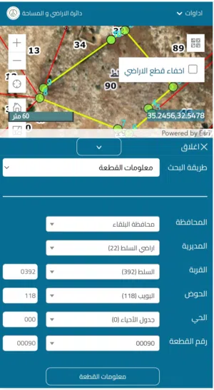 Farm Land for Sale in Salt Wadi Shua'ib
