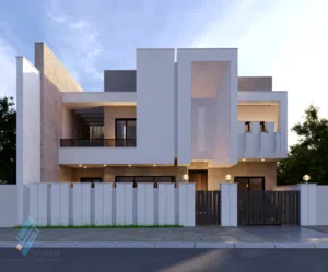 بيت ثلاث الطوابق هيكل للبيع
