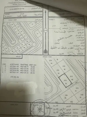 أرض للبيع العاجل سكني - تجاري في صحم/ المرفع