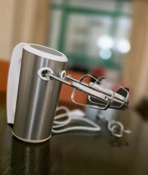 Silver Stainless Steel Russell Hobbs Electric Hand Mixer – Baking Appliance Quick Sale