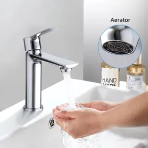 Chrome Bathroom Sink Mixer Tap – Modern & Durable