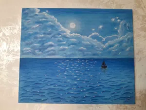 لوحة سكون المحيط / Ocean Serenity