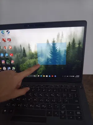 لابتوب dell latitude 4500 Intel Core i7 8th U شاشة حجم 14 لمس فول اتش دي مكاني بغداد. رام 8 شاشه لمس