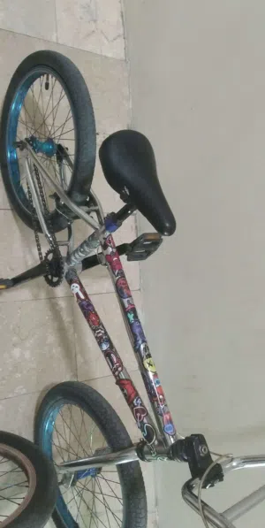 جاري bmx الهيكل والتواير سنايبر والكرسي dk والقلب stln bikes