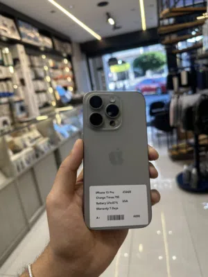 iPhone 15 Pro 256GB Titanium  فئة Pro بسعر نار