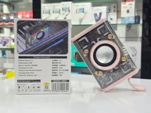 Brand New Lenyes RGB Speaker in Oman  4-Hrs Playback