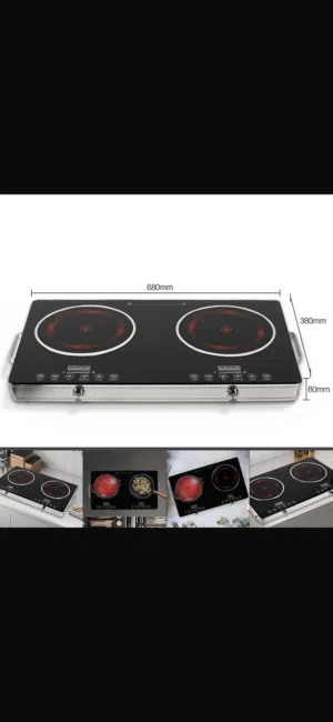 طباخ الأشعة تحت الحمراء تحضير سريع بكفاءة مزدوجة