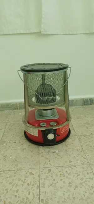 صوبة  كاز جديده دائريه بلون  الأحمر صناعه اردنيه