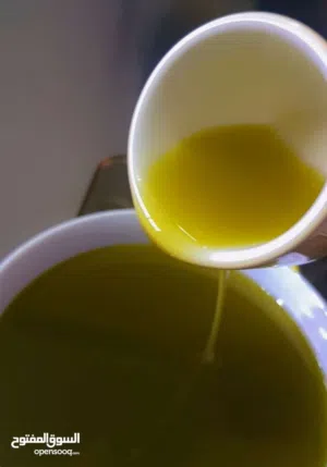 زيت زيتون بلدي من غرب إربد  زيت موسم السنة الماضية