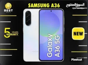 متوفر الأن فل بكج  جديد بسعر مميز سامسونج اي 36 فايف جي // samsung A36 5G 128G 16G Ram