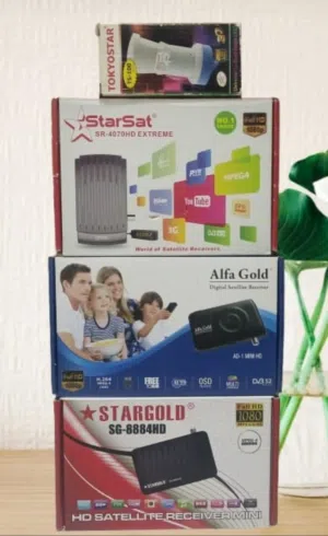 satellite receivers & lnb