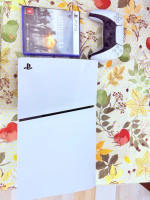 PS5 Slim Disc Edition with battlefield 6 games for sale