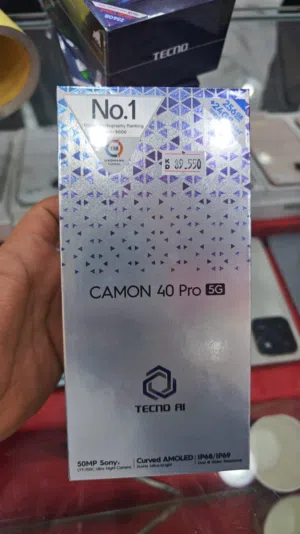 عرض على هاتف Tecno camon 40 pro بسعر ممتاز