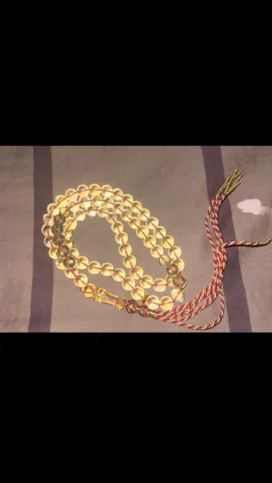 مسباح كهرمان شفاف