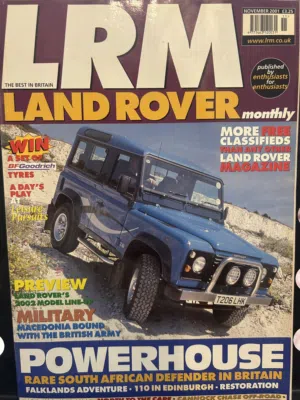 مجلات لعشاق اللاند روفر بطبعات إنكليزية For LandRover lovers Uk magazines