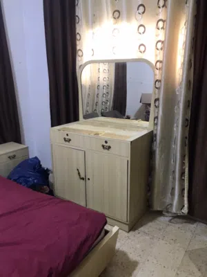 غرفة نوم كاملة خشب ثقيل ملبس فرميكا