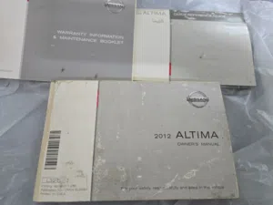 كتيب إرشادات نيسان ألتيما 2012