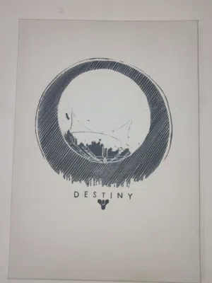 لوحه يدويه مال لعبه Destiny 2 (The traveler)