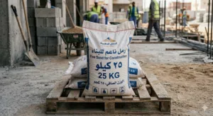 شوالات رمل ناعم مصفى ومغربل (وزن 25 كيلو) - توصيل متوفر