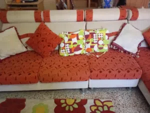 صالون تركى فى حالة ممتازة جديدة حرف L جديد قابل النقاش فى المعقول