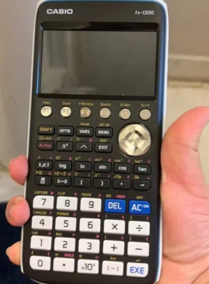 CASIO FX-CG50 graphing calculator.
