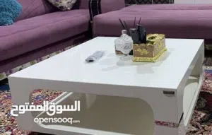 طبلة وسطية مربعه خشب انيقة عصرية مودرن منحركة طابقين ذات مخزن داخلي تركي الصنع ماركة استقبال التركية
