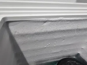 يوجد بيه فصعه في المغطة فقط غير ماثره ع الثلج الله ايبارك عليه