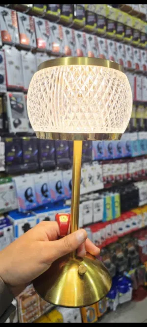 ابجورات ابجوره لامبة الكريستال الذكية مصباح الديكور الفاخر Crystal Touch Lamp مصباح الماس الكريستالي