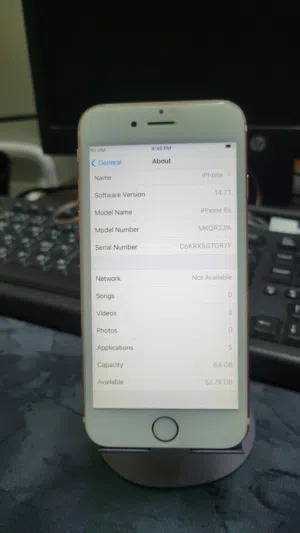 iPhone 6s 64gb rose gold 100% working condition