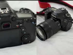 كانون 80 d مع عدسة18_135 للبيع