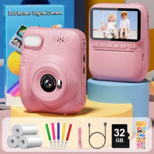 Mini Digital Camera with Instant Print (Kids Camera)