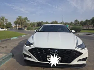 هيونداي ماشى 55الف كيلو مكي 2.5 نظام ايكو  سوناتاسبورت  2021 للبيع sonata sport  for sale 2021 model