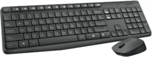 كيبورد وماوس لاسلكي Logitech MK235 Logitech MK235 Wireless Keyboard & Mouse Combo