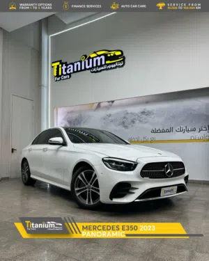 مرسيدس E350 بانوراما موديل 2023 مع ضمان سنه