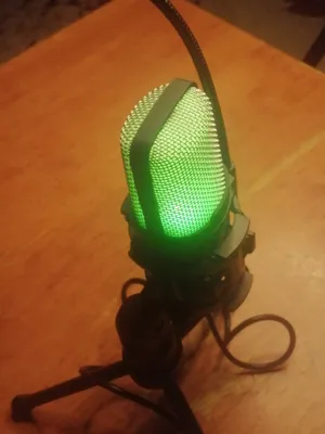 RGB mic usb with stand small