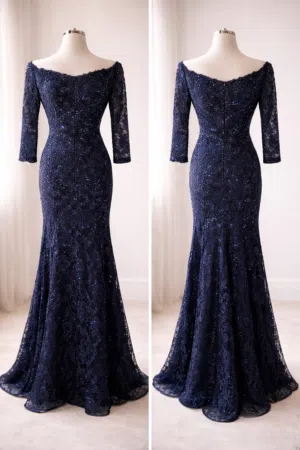 فستان سهرة للايجار